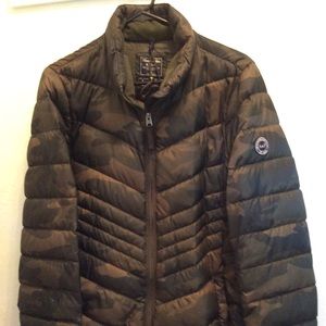 A&F packable down puffer